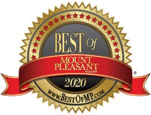Voted 2020 Best Oral Surgery by Mount Pleasant Magazine